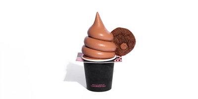 Dark Chocolate Soft Serve