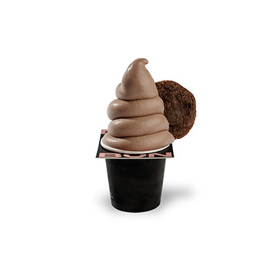 Dark Chocolate Soft Serve